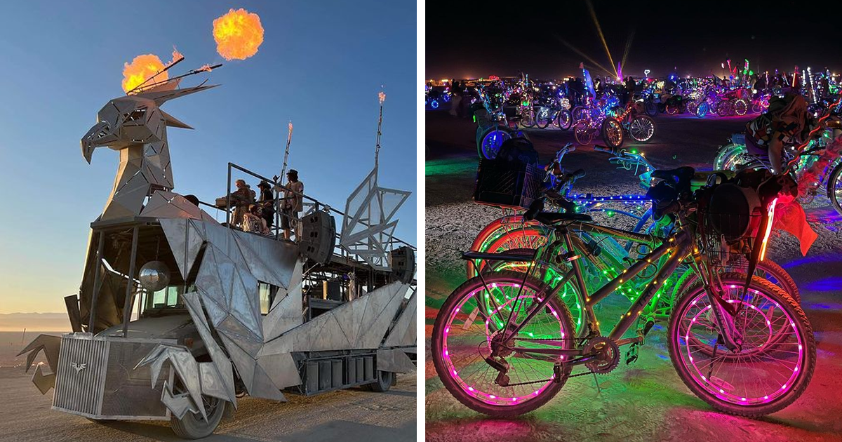 30 Magnificent, Crazy, And Wild Photos Captured In The Burning Man Festival 2022