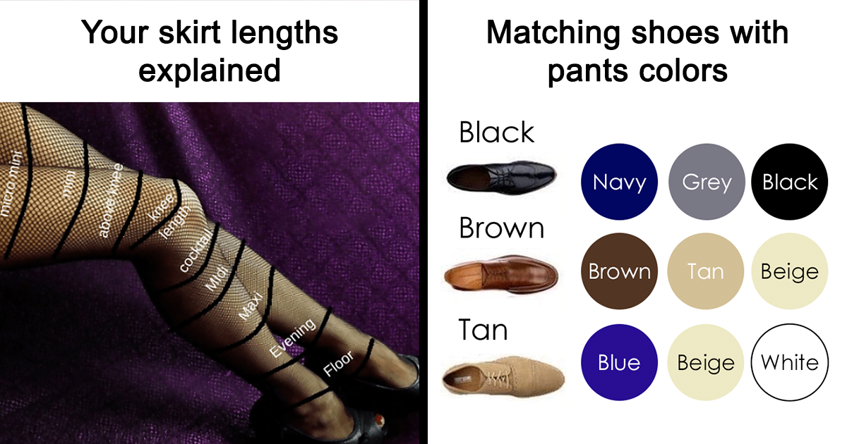 20 Interesting Fashion Tips From The 'Cool Guides' Online Community