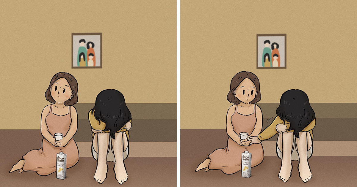 6 Heart-Touching Stories Portrayed Through Brilliant Illustrations, As Created By This Thai Artist