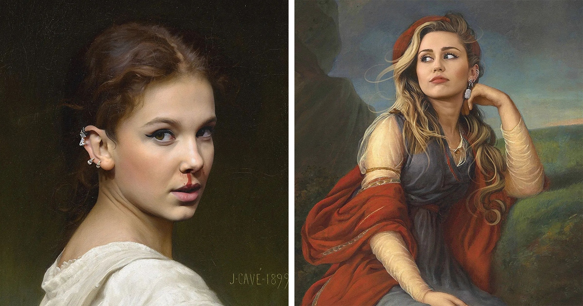 20 Times Celebrities Were Reimagined As Characters In Classical Paintings