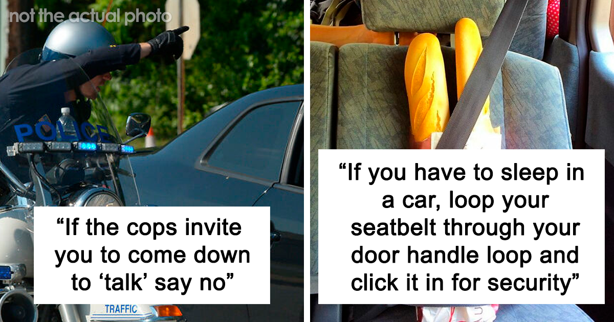 20 People Revealed Things That May Save One's Life One Day, As Shared In This Online Group