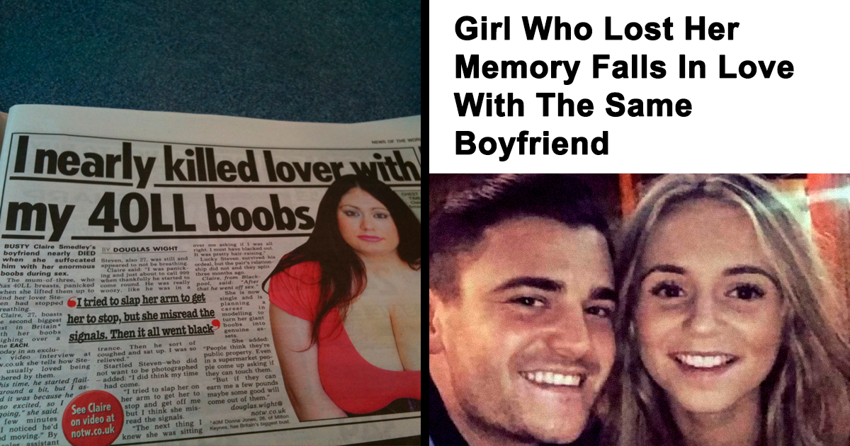 30 Of The Craziest Headlines Spotted Online, As Shared By This Twitter Page