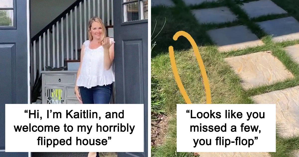 20 Stills From Woman’s "Welcome To My Horribly Flipped House" Viral Video