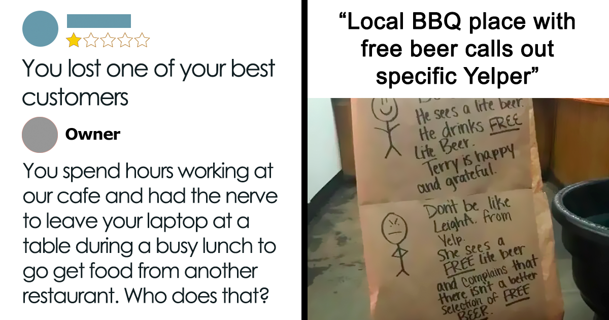 20 Times Restaurant Staff Were Forced To Serve Ungrateful Customers