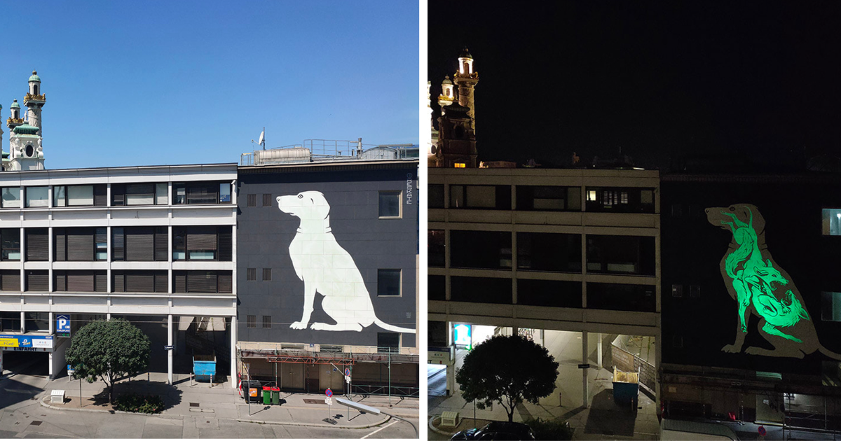 10 Creative And Unique Phosphorescent Street Art Created By This Reskate
