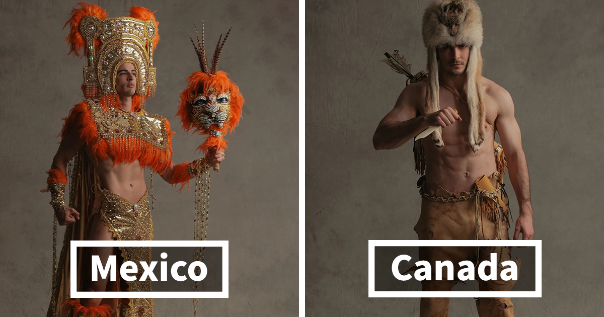20 Of The Most Stunning National Costumes Worn By The Contestants Of Mister Global 2022 Pageant