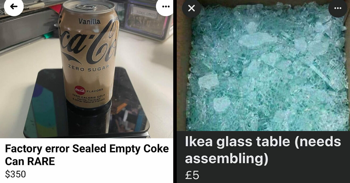 20 Times People Spotted Weird And Shady Ads On Facebook Marketplace And Shared Them On This Online Group