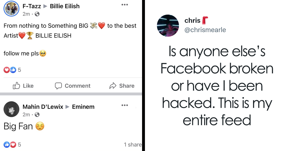 20 Of The Funniest Reactions And Memes To The Hilarious Facebook Feed Glitch