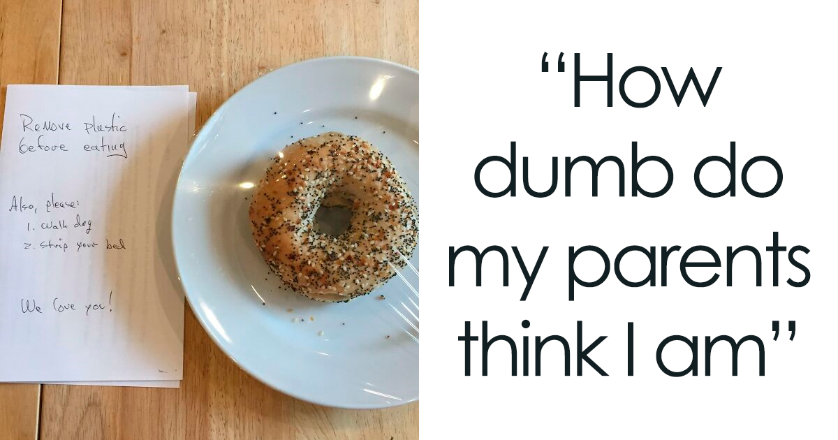 20 Times Wholesome Parents Were Caught Treating Their Adult Children Like Little Kids