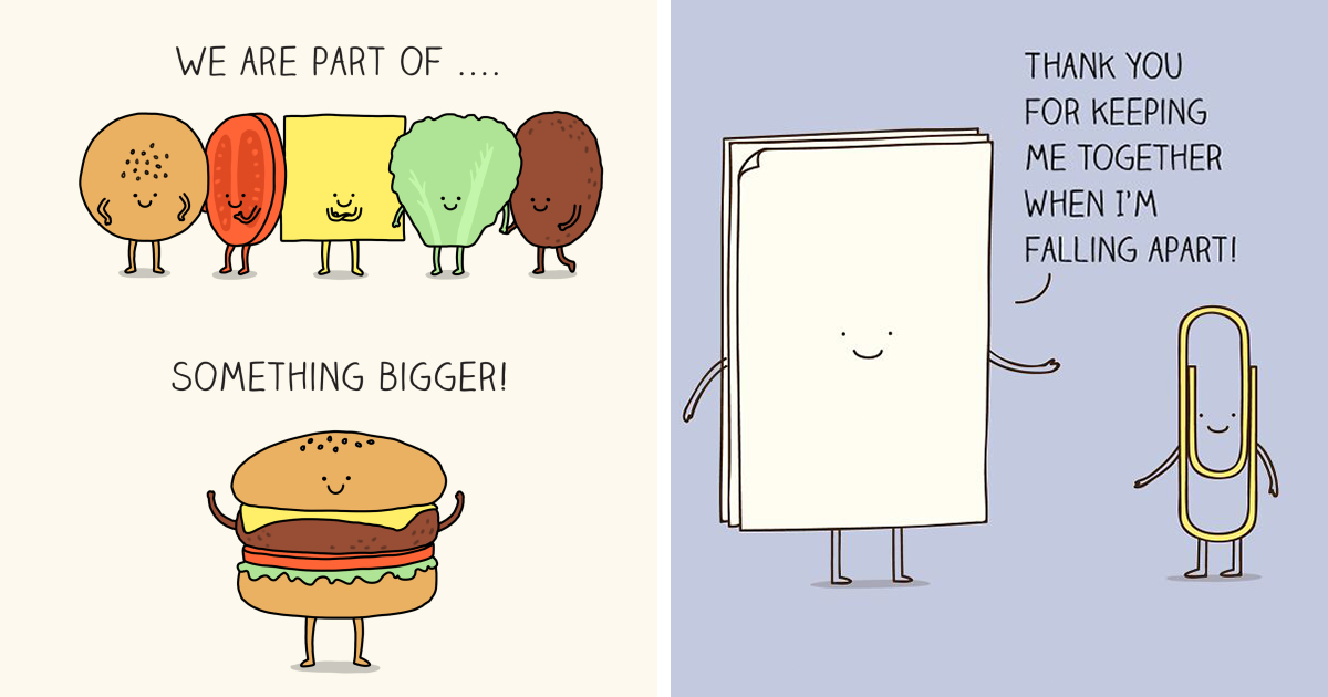 Artist Creates Wholesome Illustrations To Serve As Gentle Reminders To Be Thankful (30 Pics)
