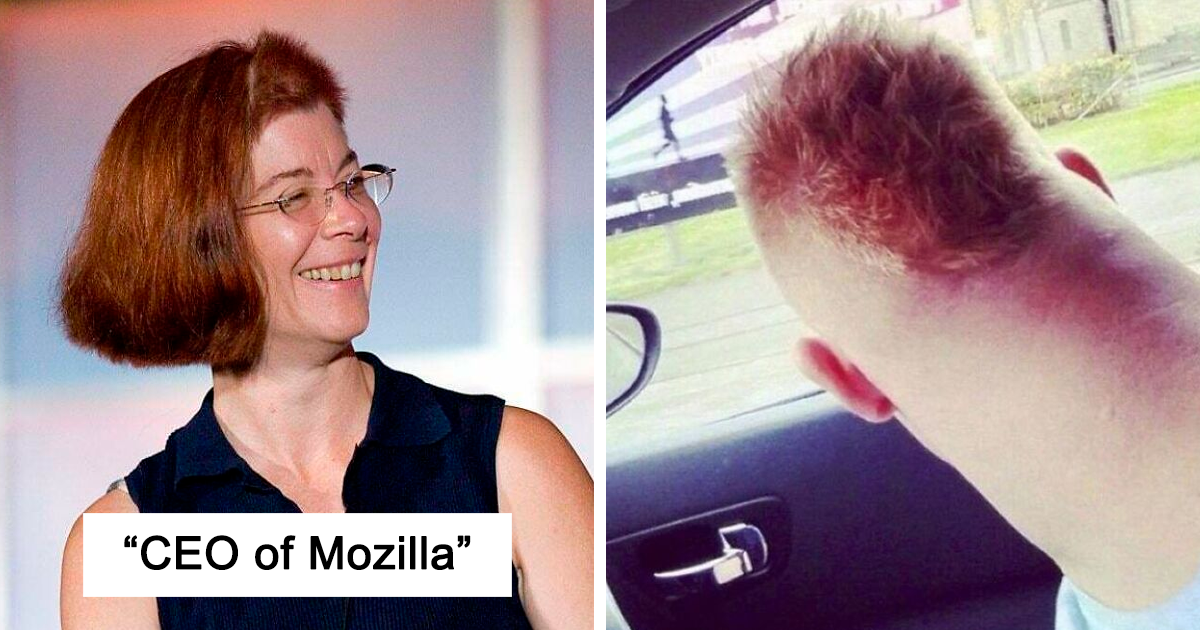 20 Funny And Weird Hairstyles, As Shared On This Online Community