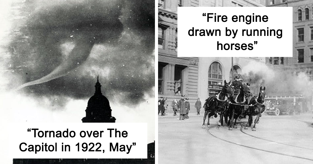 20 Pics From 100 Years Ago That Put History Into Perspective
