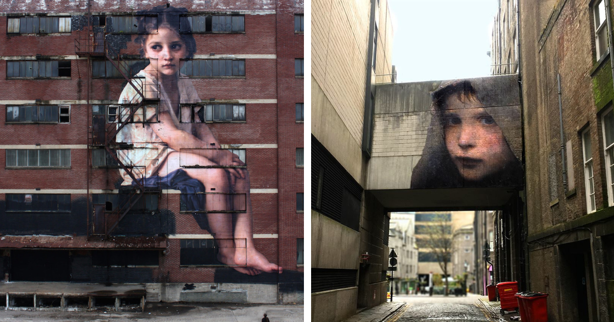 10 Amazing Classical Masterpieces Pasted On Huge Urban Buildings And Walls, By Julien De Casabianca