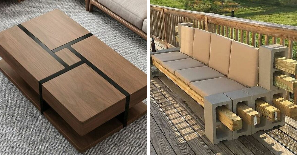 30 Magnificent Wooden Artifacts That Were Posted On The "Woodworking Ideas" Facebook Community