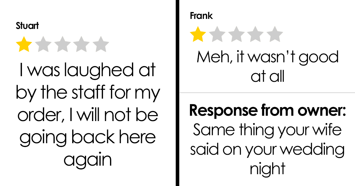 20 Amusing 1-Star Reviews Shared On The ‘Takeaway Trauma’ Page