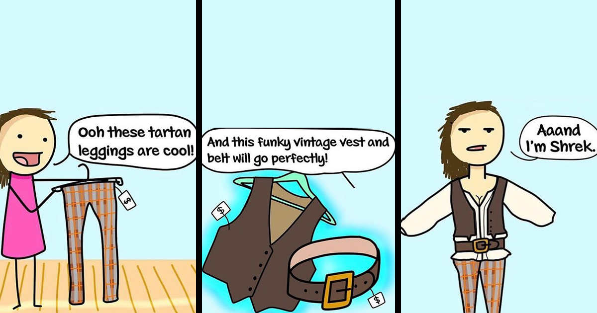 20 Times This Artist Created Illustrations Based On Funny Moments In Her Regular Life