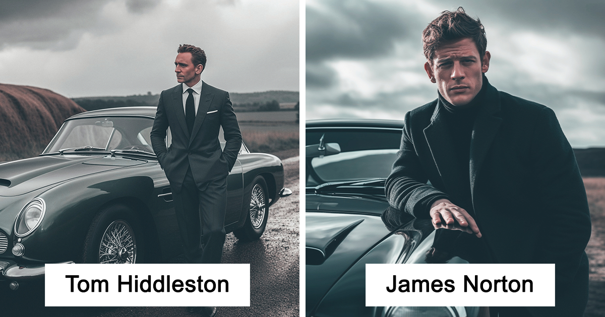 11 Famous Actors Imagined As James Bond Using AI