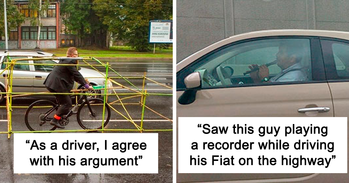 30 Funny, Weird, and Fascinating Sights Spotted On The Road