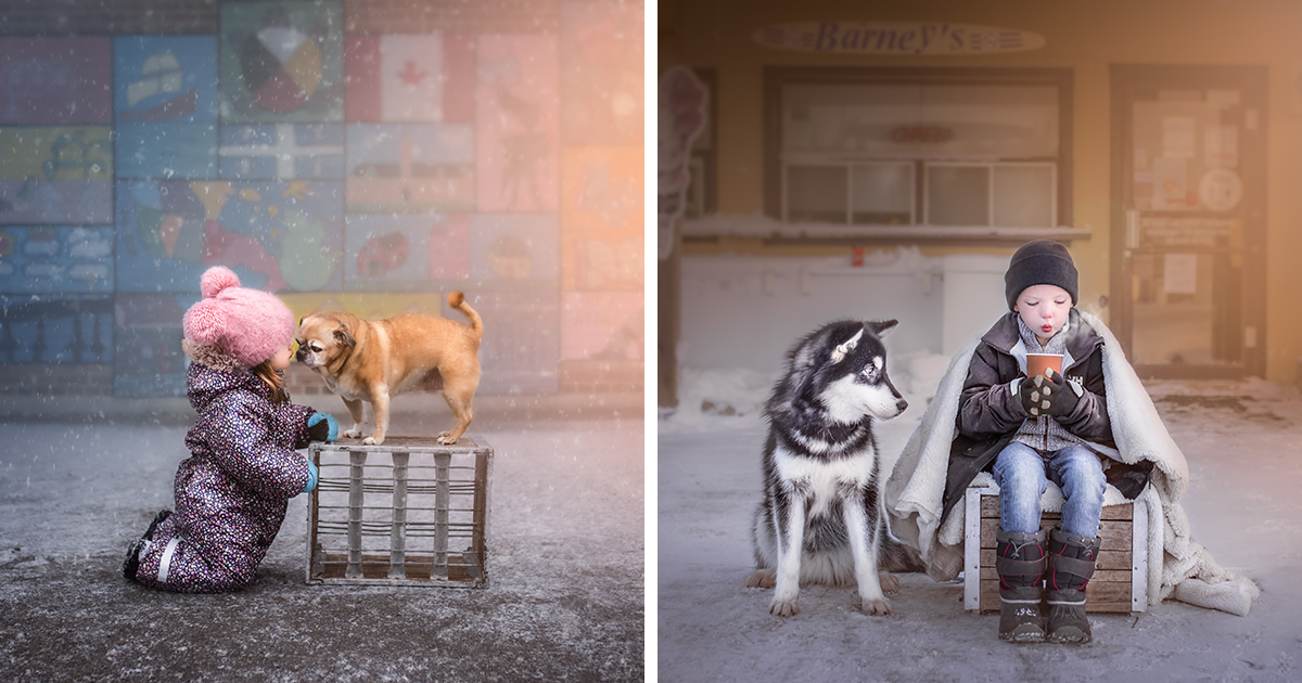 15 Times This Photographer Captured The Magical Bond Between Kids And Their Dogs