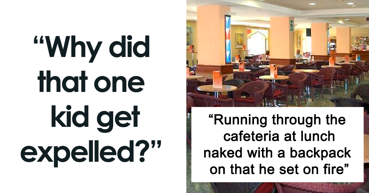 20 Unconventional Reasons Someone Got Expelled From School