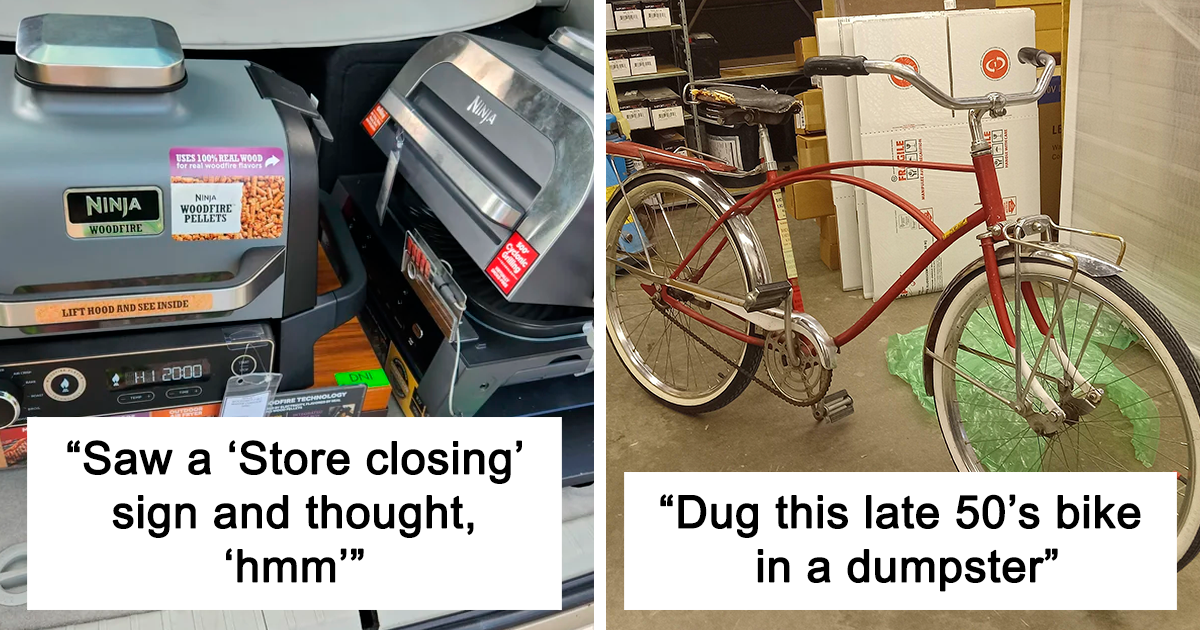 20 Times People Were Surprised By Their Amazing Dumpster Diving Finds