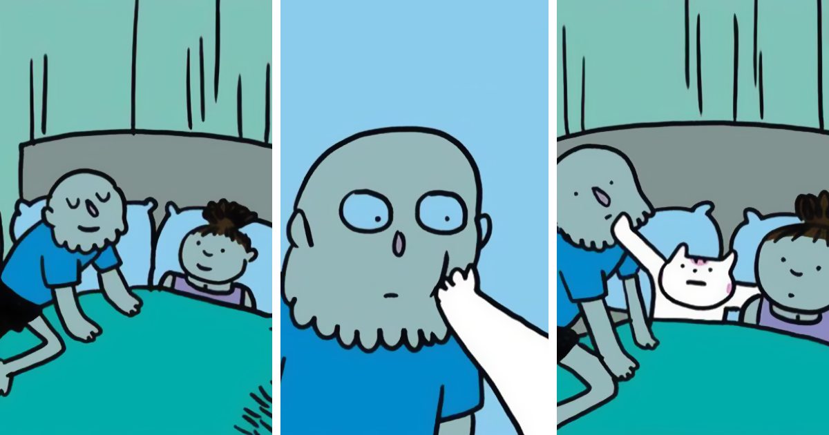 30 Adorable Comics Depicting A Dutch Illustrator's Cat's Adventures