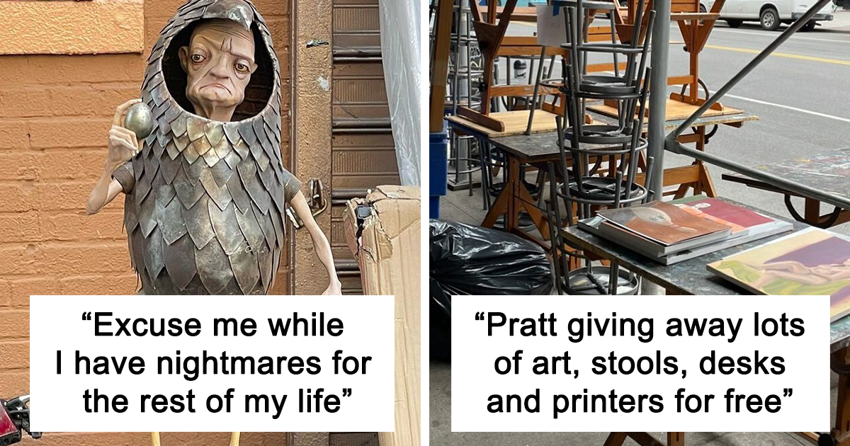 25 Times People Found The Most Amazing Things On The Sidewalks Of New York City (New Pics)