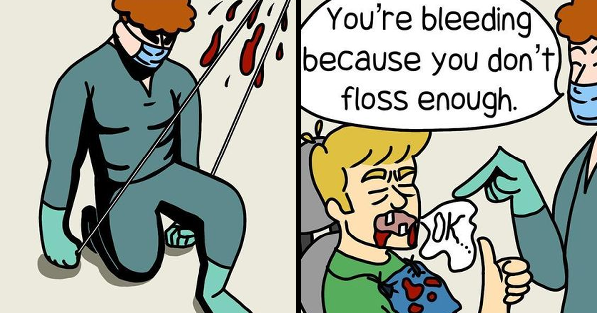 25 Times 'Cheddar Bacon Studios' Created Funny Comics Based On Ridiculous Scenarios