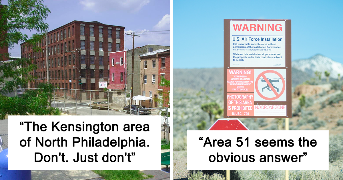 Americans Suggest Avoiding These 20 Places When Touring The USA