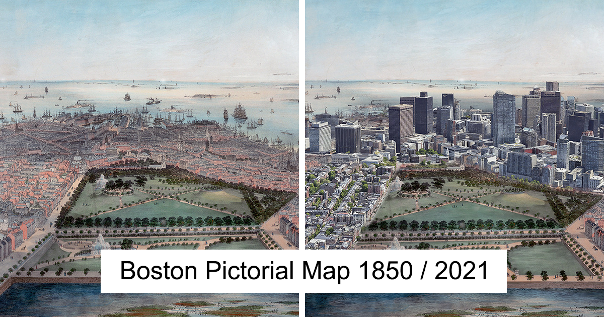 Photographer Mark Hersch Creates A Time Collision Of Photos Taken 50 Years Apart