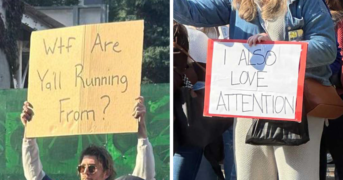 25 Funny Signs Spotted At The NYC Marathon