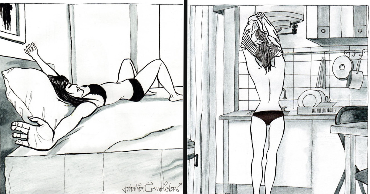 10 Stunning Illustrations Portraying The Joyful Life Of Single Women