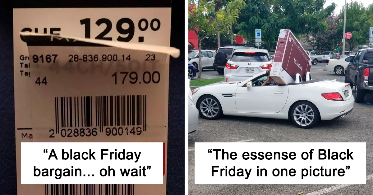 40 Black Friday Sale Pics That May Convince You It’s Not Worth It