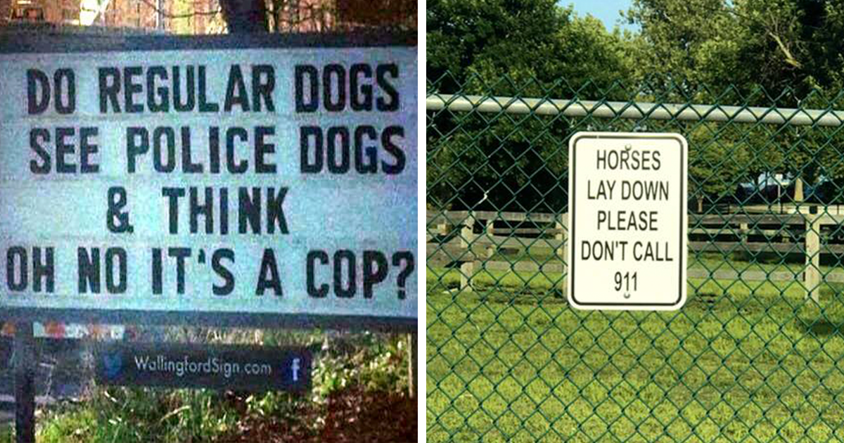 30 Of The Funniest Signs Around The World, As Shared By This Facebook Page