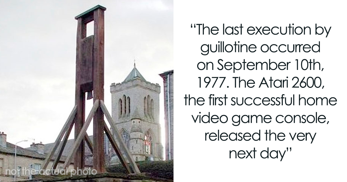 20 Historical Events That You Don't Expect To Have Transpired Simultaneously Within The Same Timeline