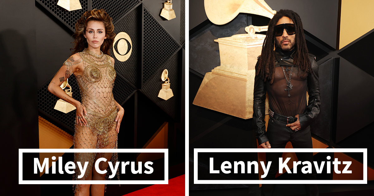 25 Outstanding Red Carpet Looks At The 66th Grammy Awards