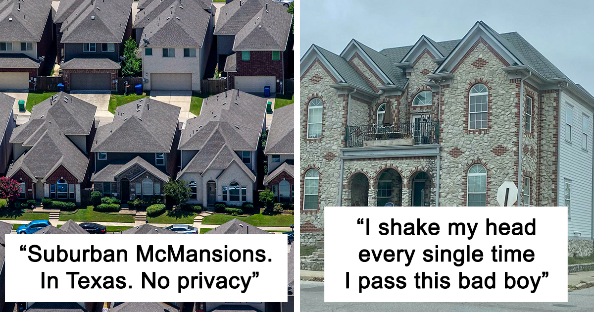 35 Of The Tackiest Suburban McMansions Spotted In The Wild
