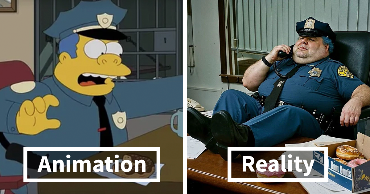 Graphic Designer Used AI To Transform 25 Simpsons Characters Into Realistic Humans