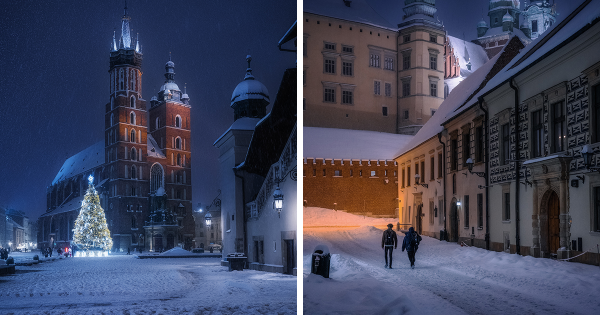 12 Times This Photographer Captured Stunning Snapshots Showcasing Krakow's Winter Magic