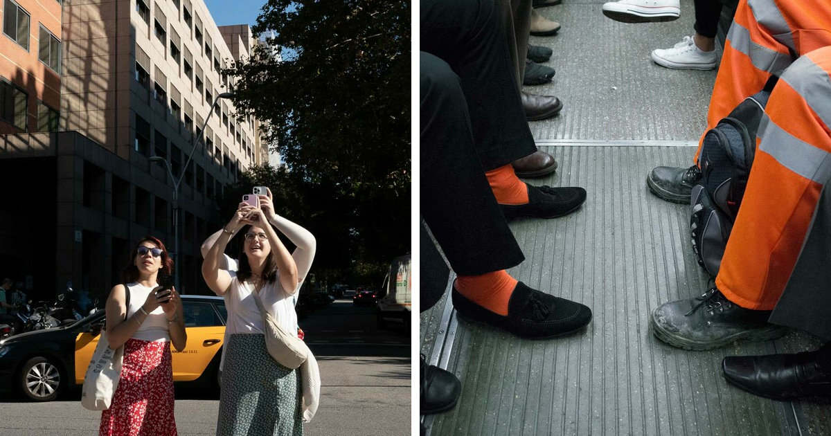 This Street Photographer Captures Coincidental Photos That Make You Smile (25 Pics)