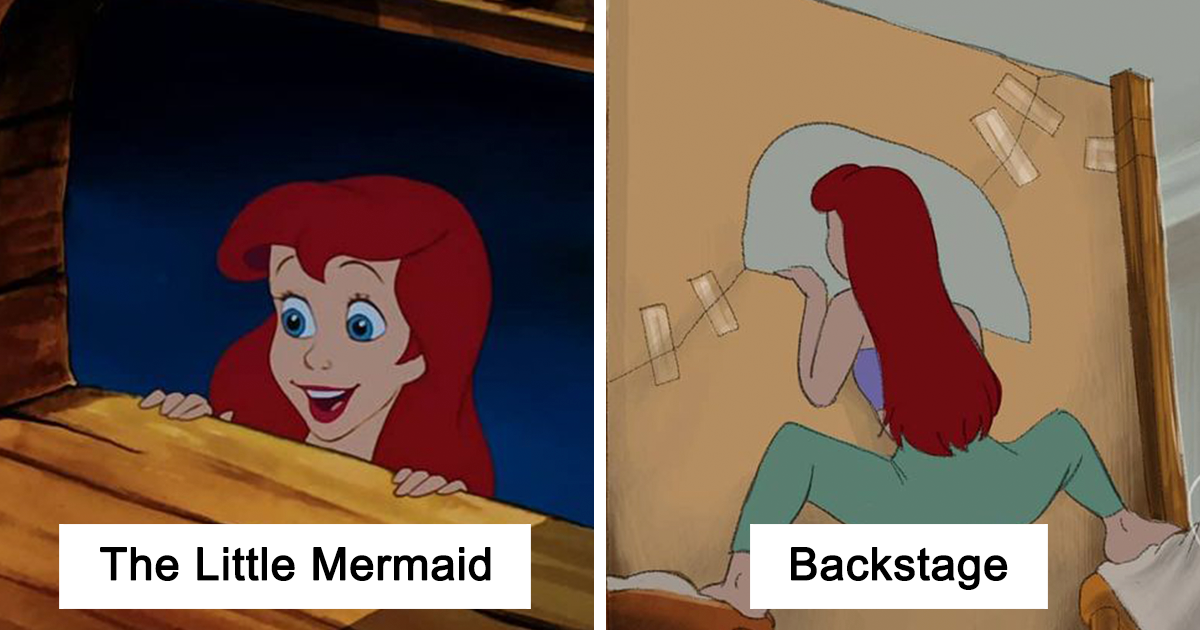 Artist Shares 15 Behind-The-Scenes Pics Of Disney's Famous Cartoons