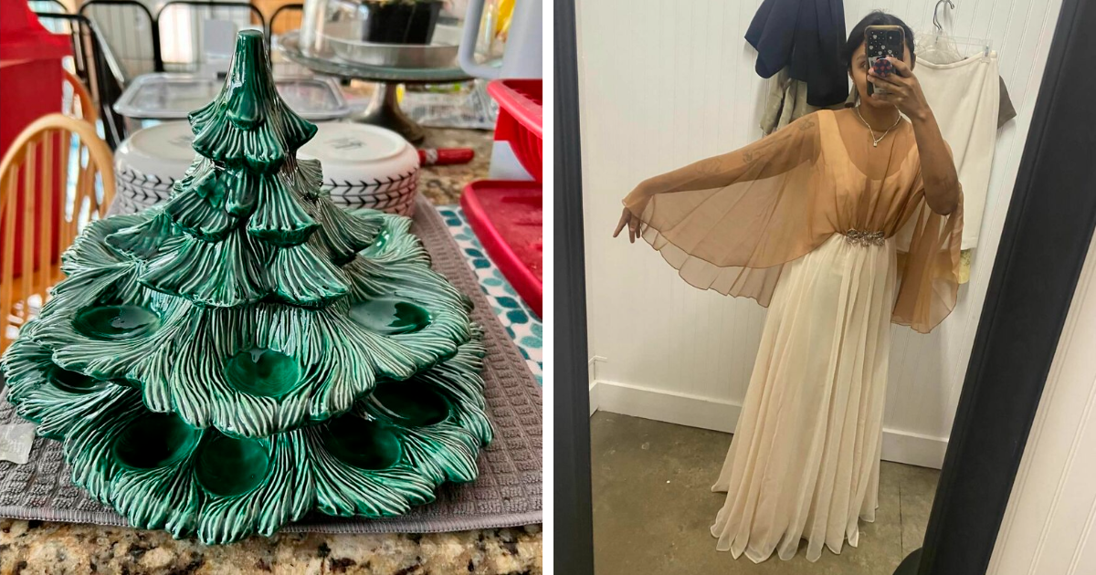 35 Of The Coolest Things People Found In Thrift Stores, As Shared In This Online Group