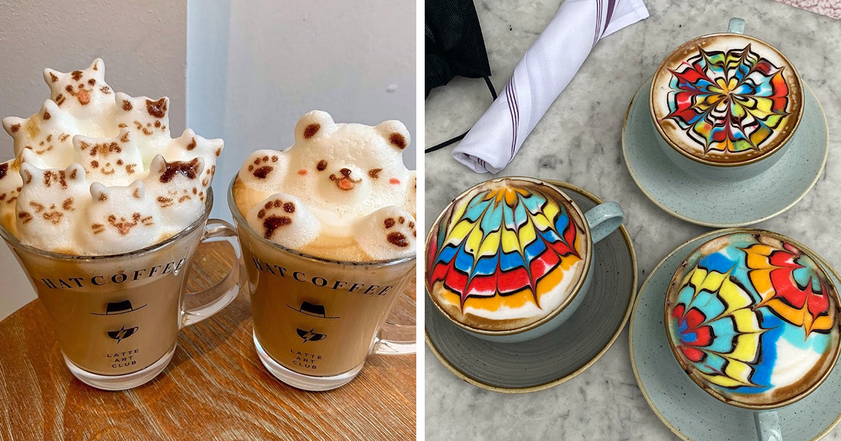 When Coffee Becomes Art: 35 Jaw-Dropping Latte Masterpieces