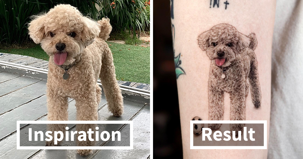 25 Creative And Stunning Pet Tattoos Created By This Artist That Look So Real