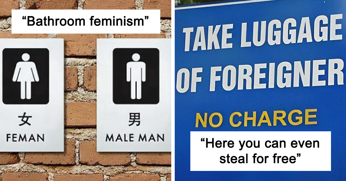 30 Times People Wanted To Say Something Else But Failed Due To Language Barrier