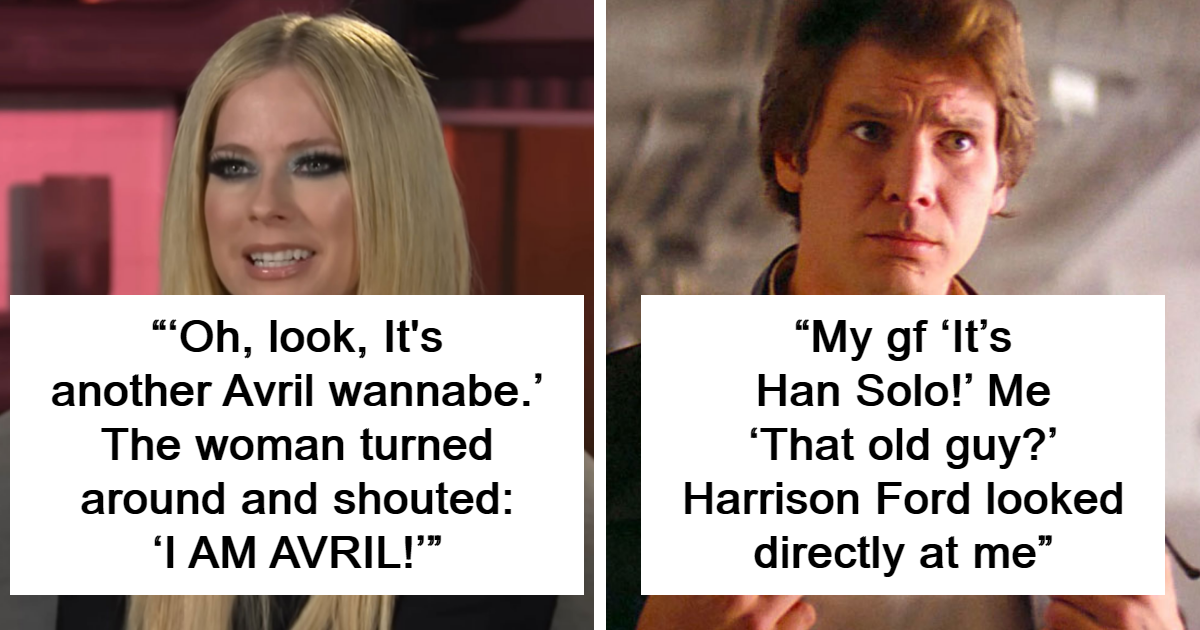 25 Times People Met Celebrities And Walked Away With Weird Or Embarrassing Memories