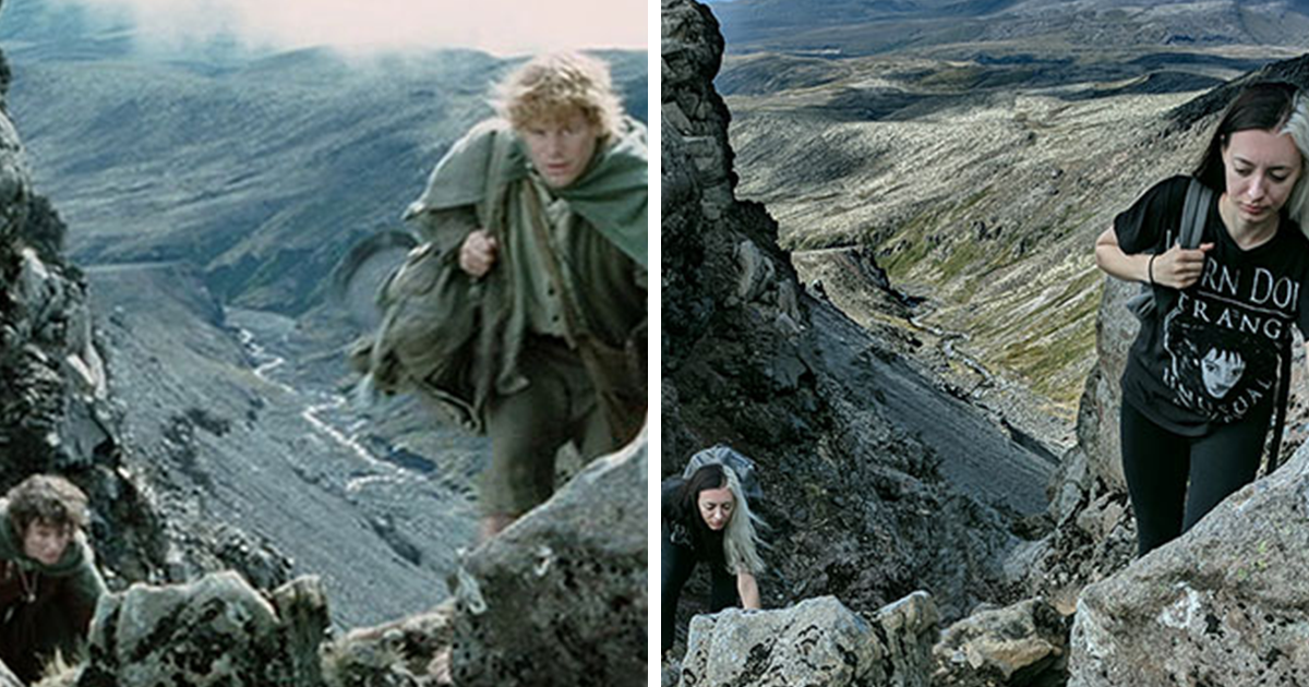 Photographer Visits 13 ‘Lord Of The Rings’ Filming Locations And Recreates Scenes