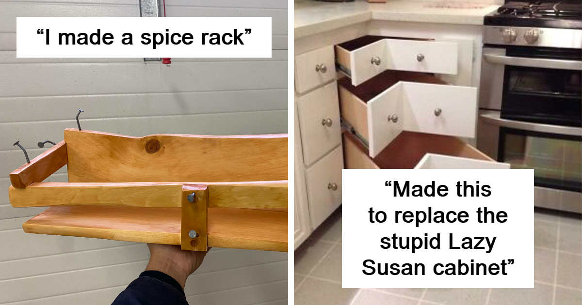 35 Beautiful Woodworking Creations That Took People's Hearts