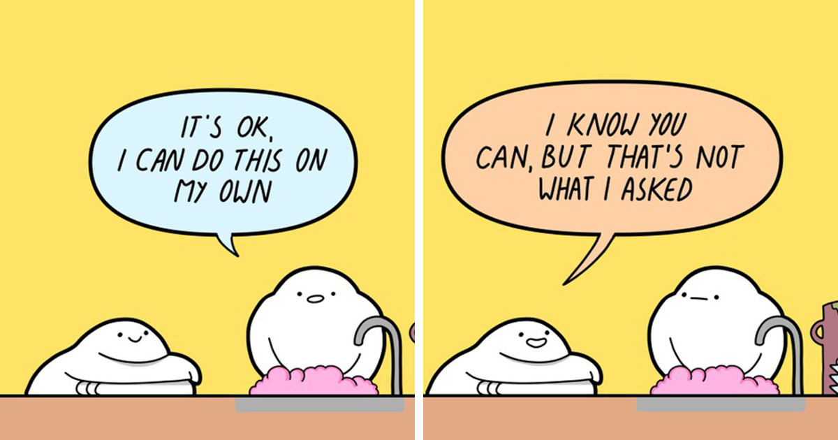 20 Witty Comics That Reflects On Funny Snapshots Of Existence, By Martin Rosner