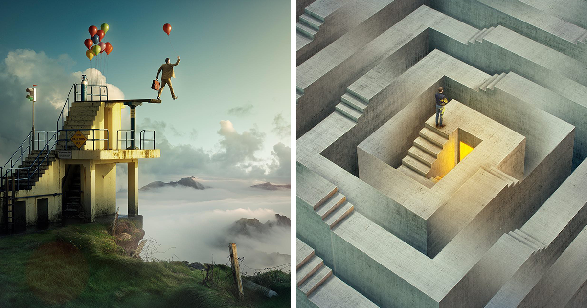 20 Times This Photographer Merges Real And Imaginary In Stunning Creations
